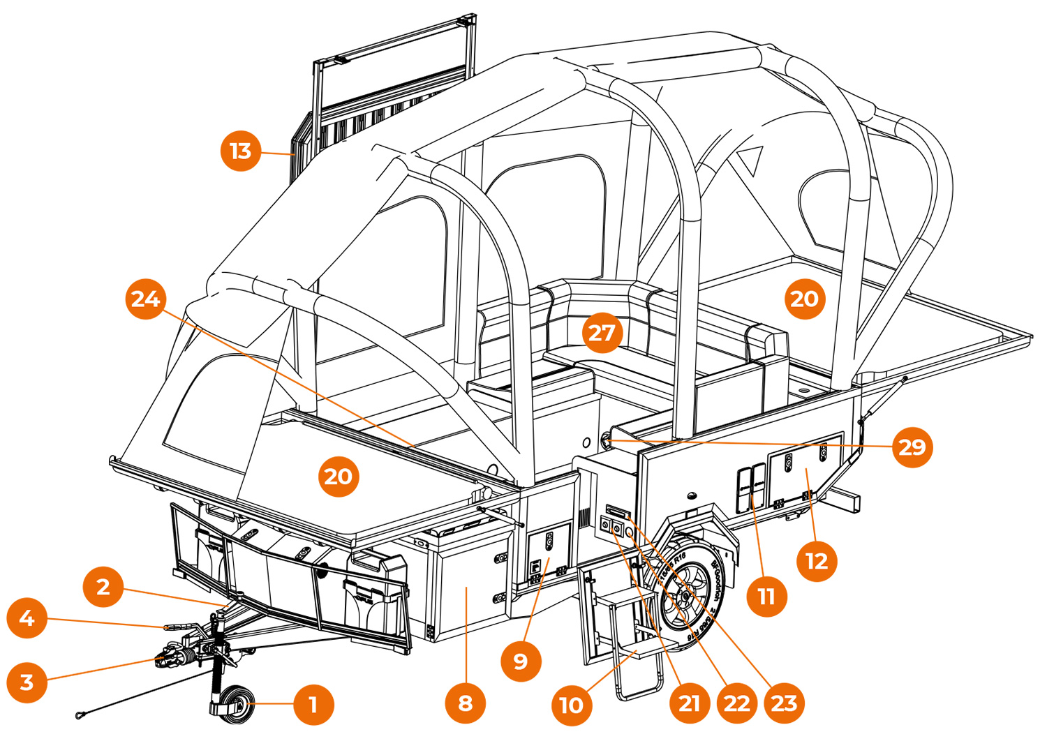 Part reference diagram 1